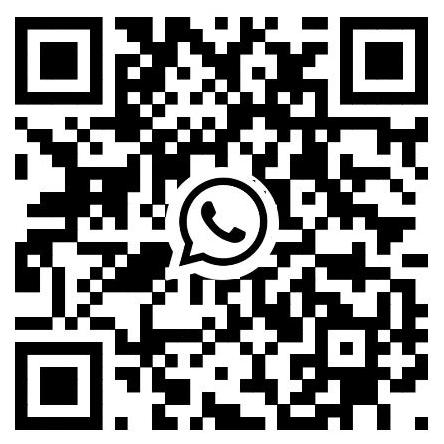 WhatsApp QR code — chat with AladdinGo