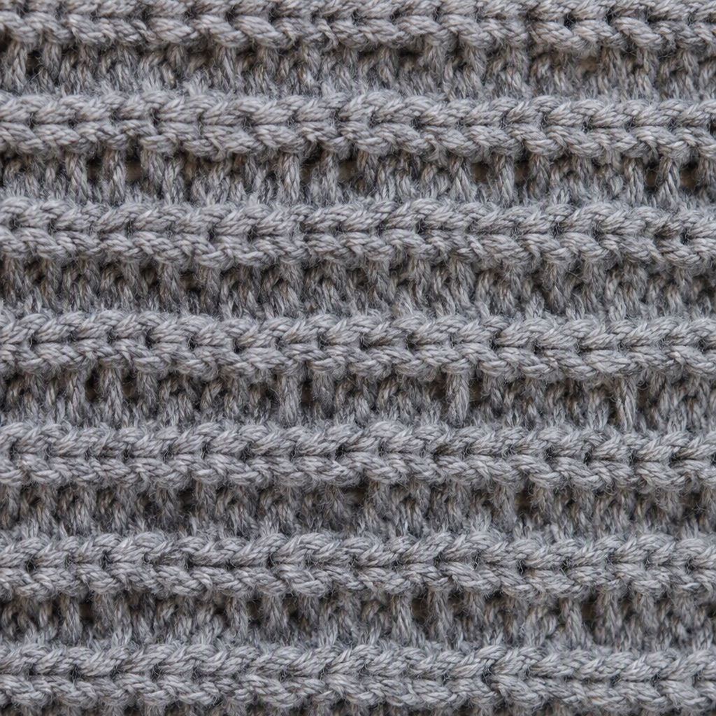 7GG 1x1 Full Needle knit stitch close-up