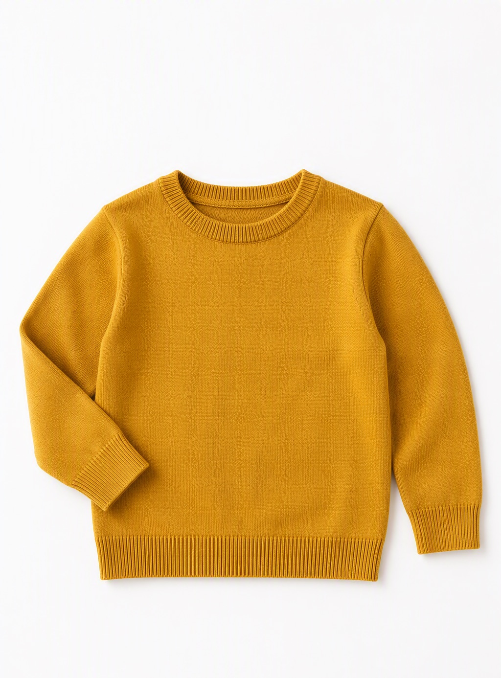 Crewneck — Mustard