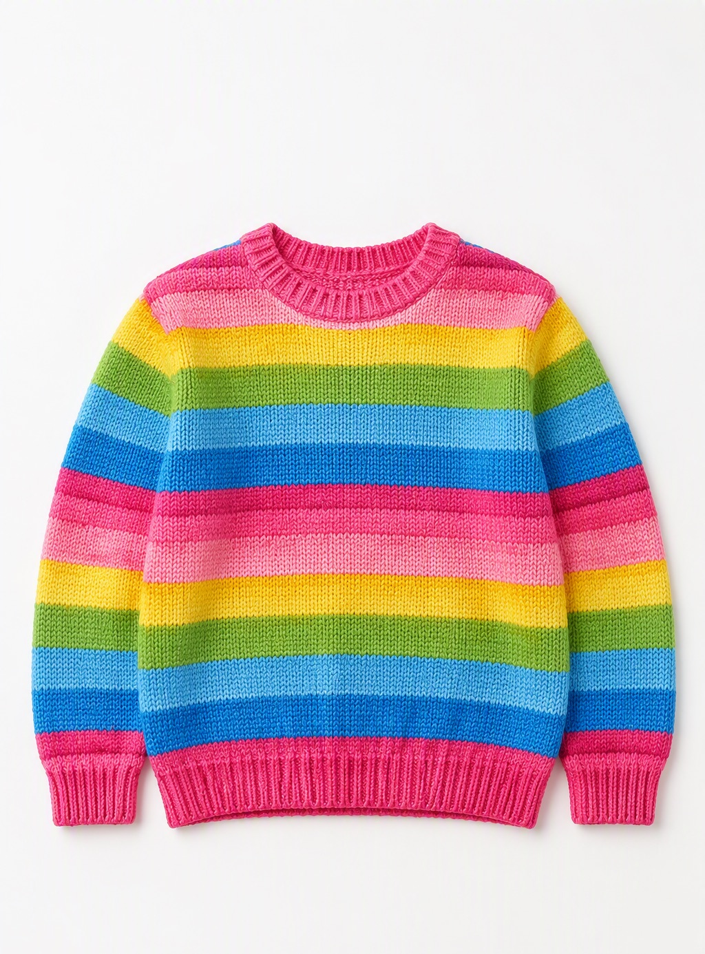Rainbow Stripes Sweater
