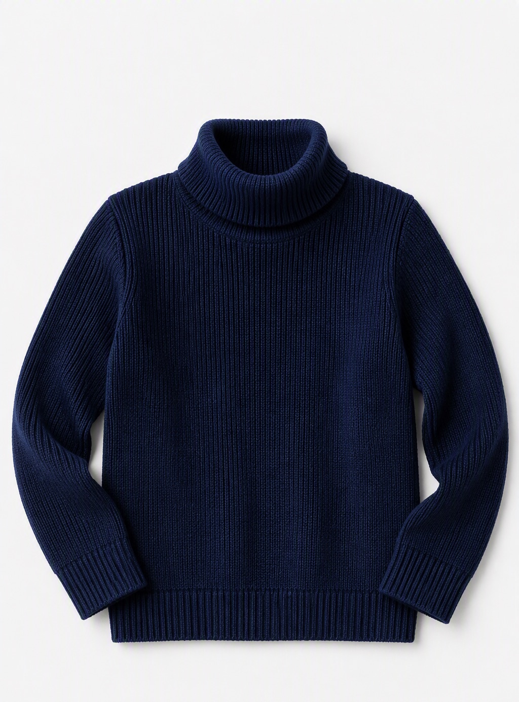 Turtleneck — Navy