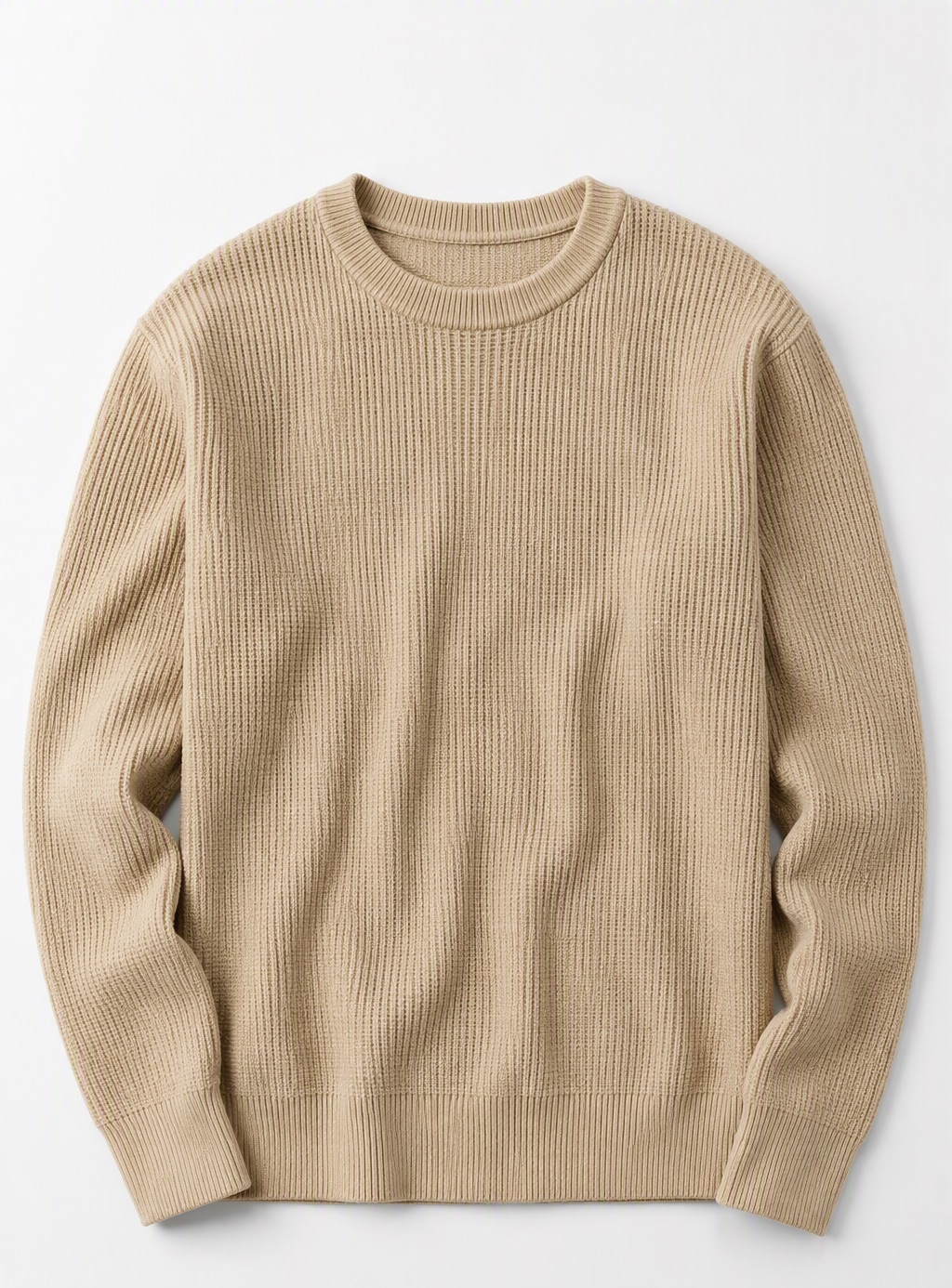 Waffle Knit — Beige