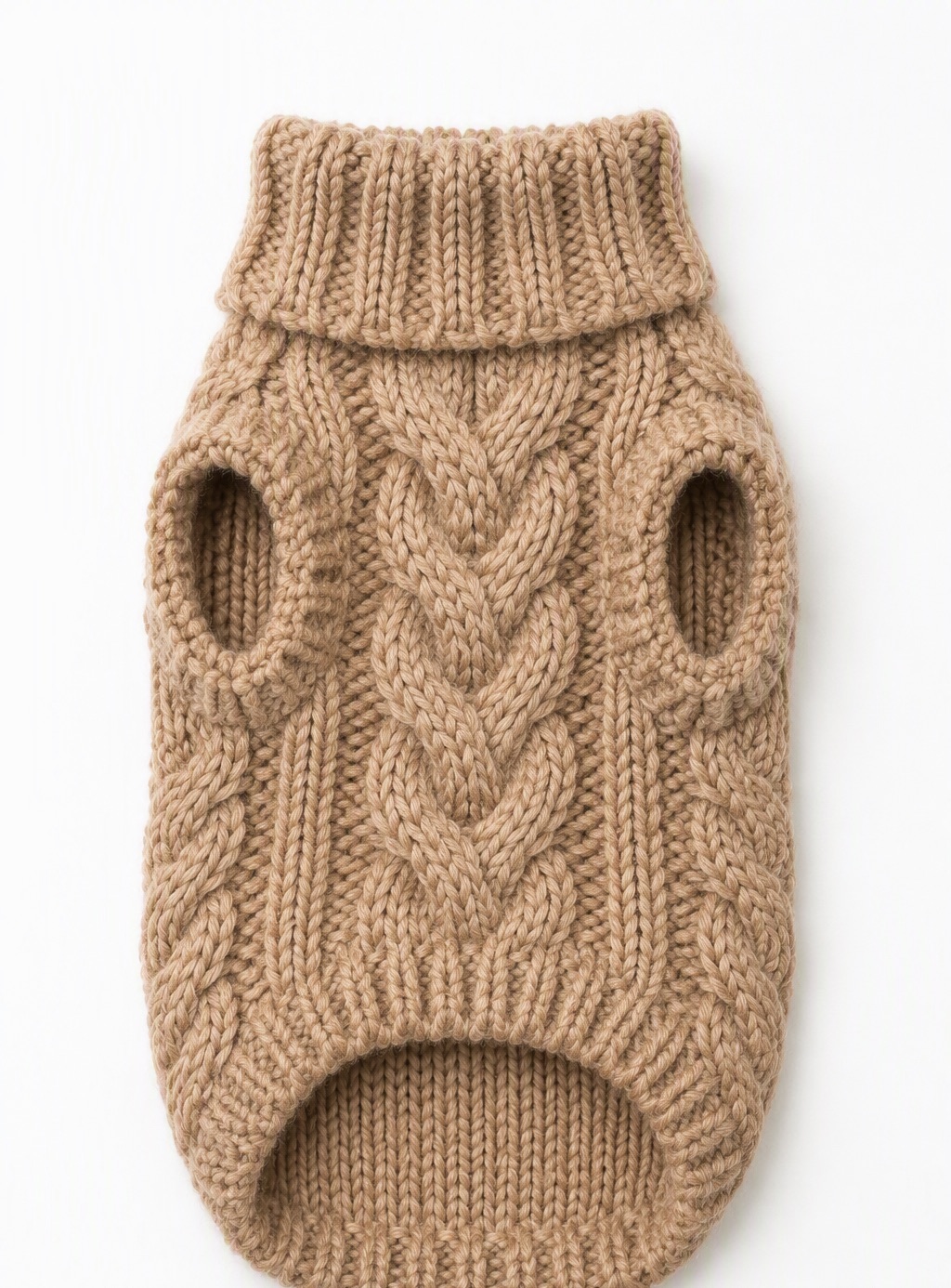 Cable Dog Sweater