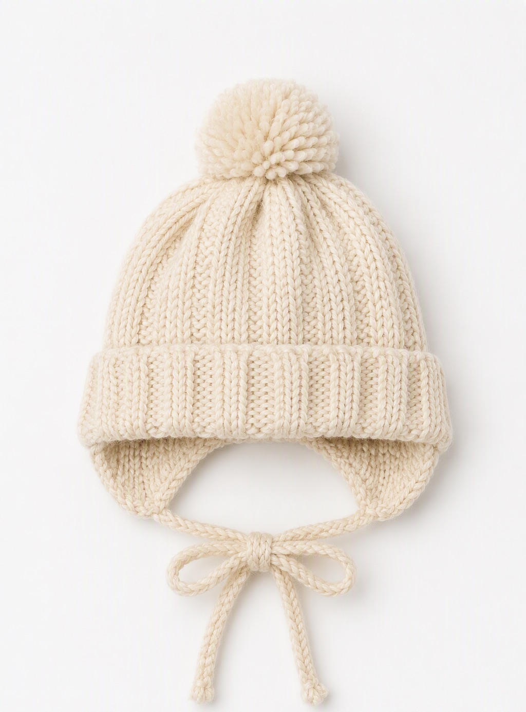 Pet Beanie — Cream
