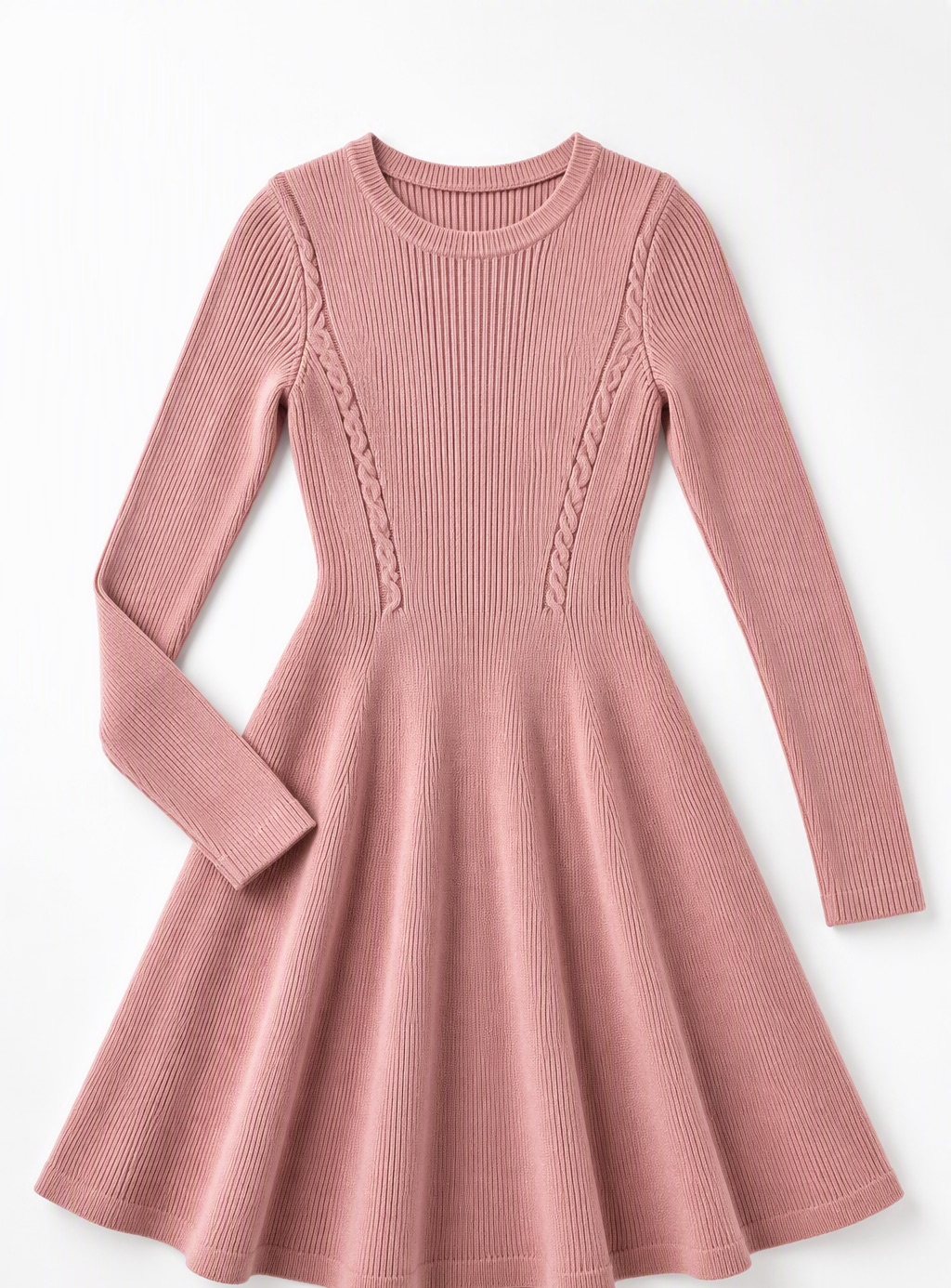 Knit Dress — Rose
