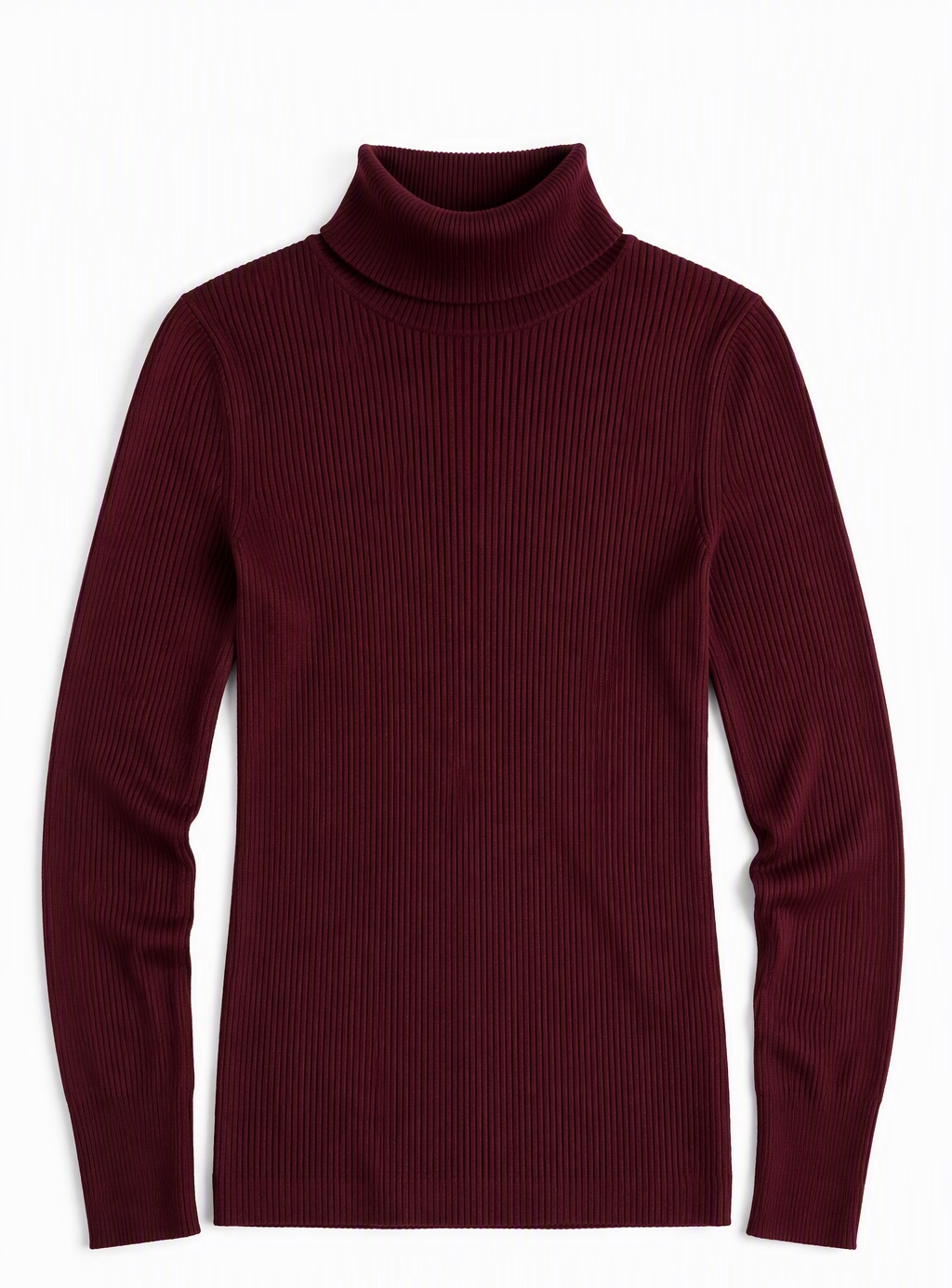 Turtleneck — Burgundy