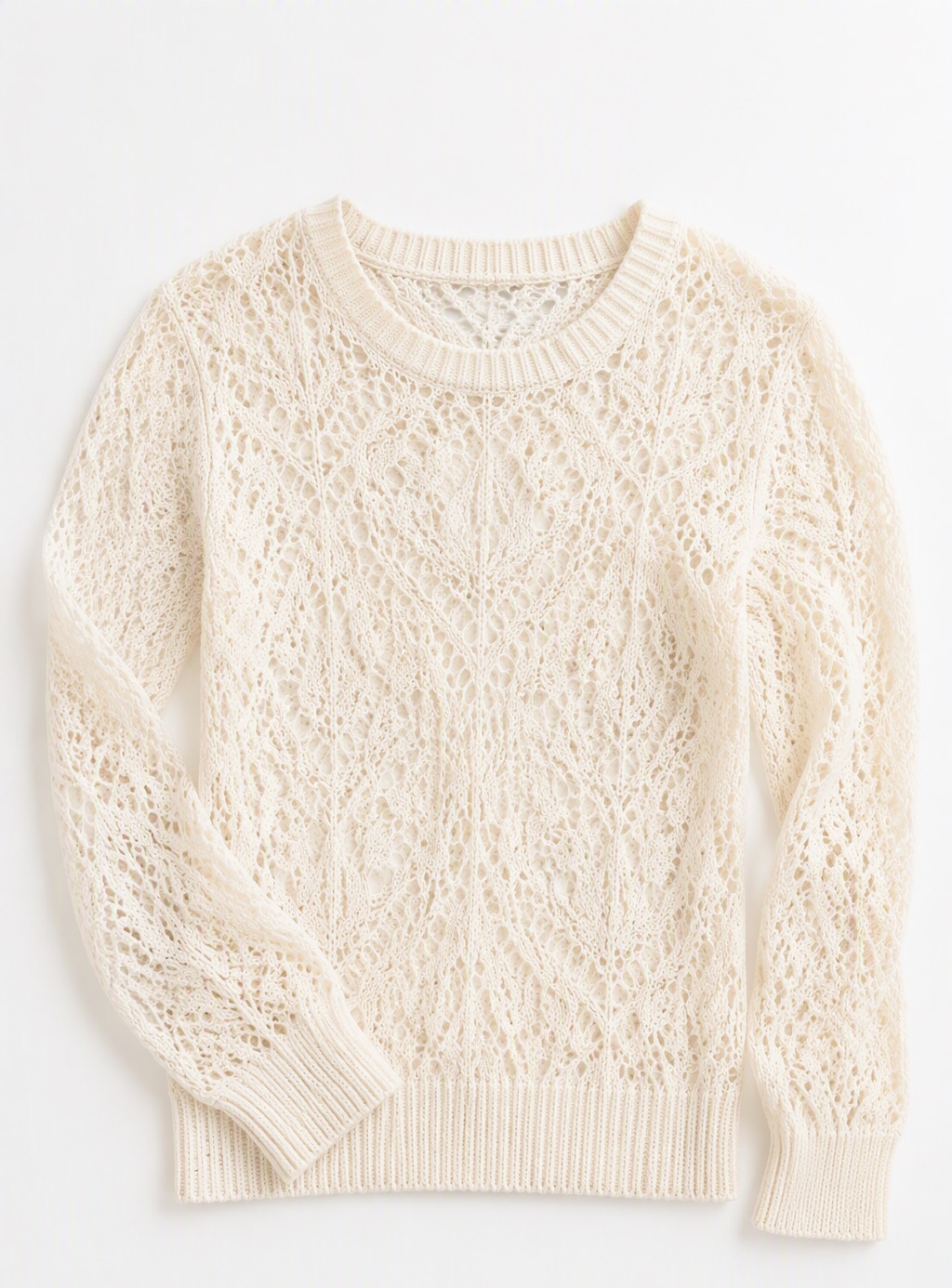 Lace Knit — Cream